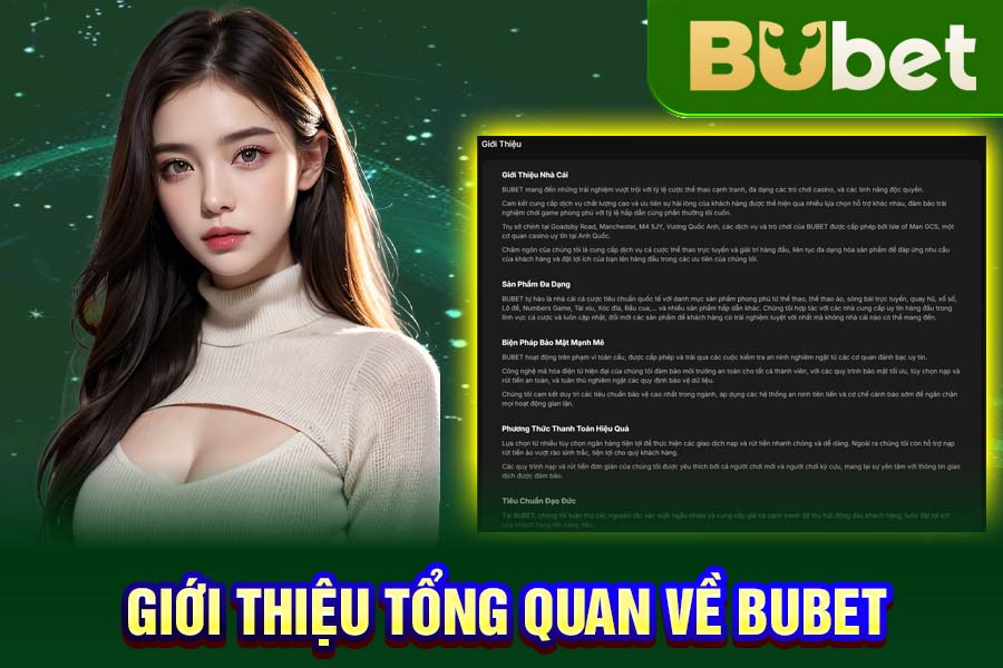 Giới Thiệu Tổng Quan về BuBet – Khẳng Định Vị Thế Mới
